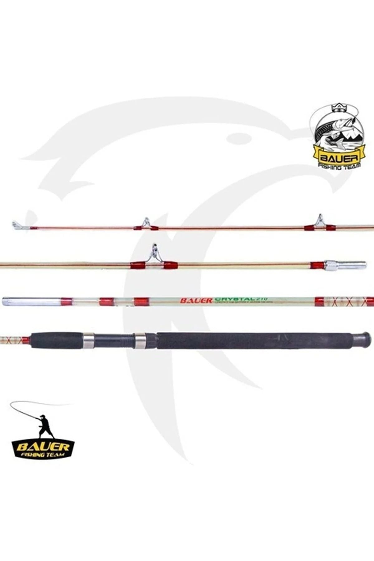 BAUER Crystal iki Parça Dolgu Kamışı En kaliteli 3