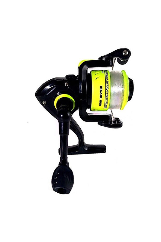 BAUER Hıkaru 200 Lrf & Spin Olta Makinesi Misina Sarılı 5 Bilye