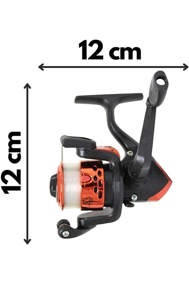 210 Cm Kamış Makina Olta Seti Çocuk Olta Seti Tam Takım Olta Set Hobi Kıyı Set