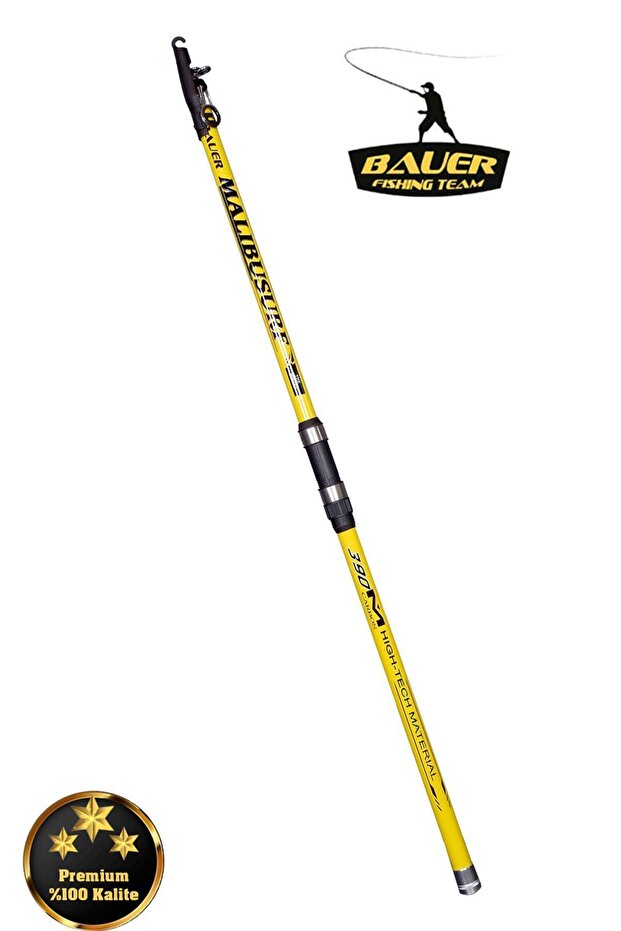 Bauer Malibu 420 Cm 100-200 Gr Karbon Surf Olta Kamışı
