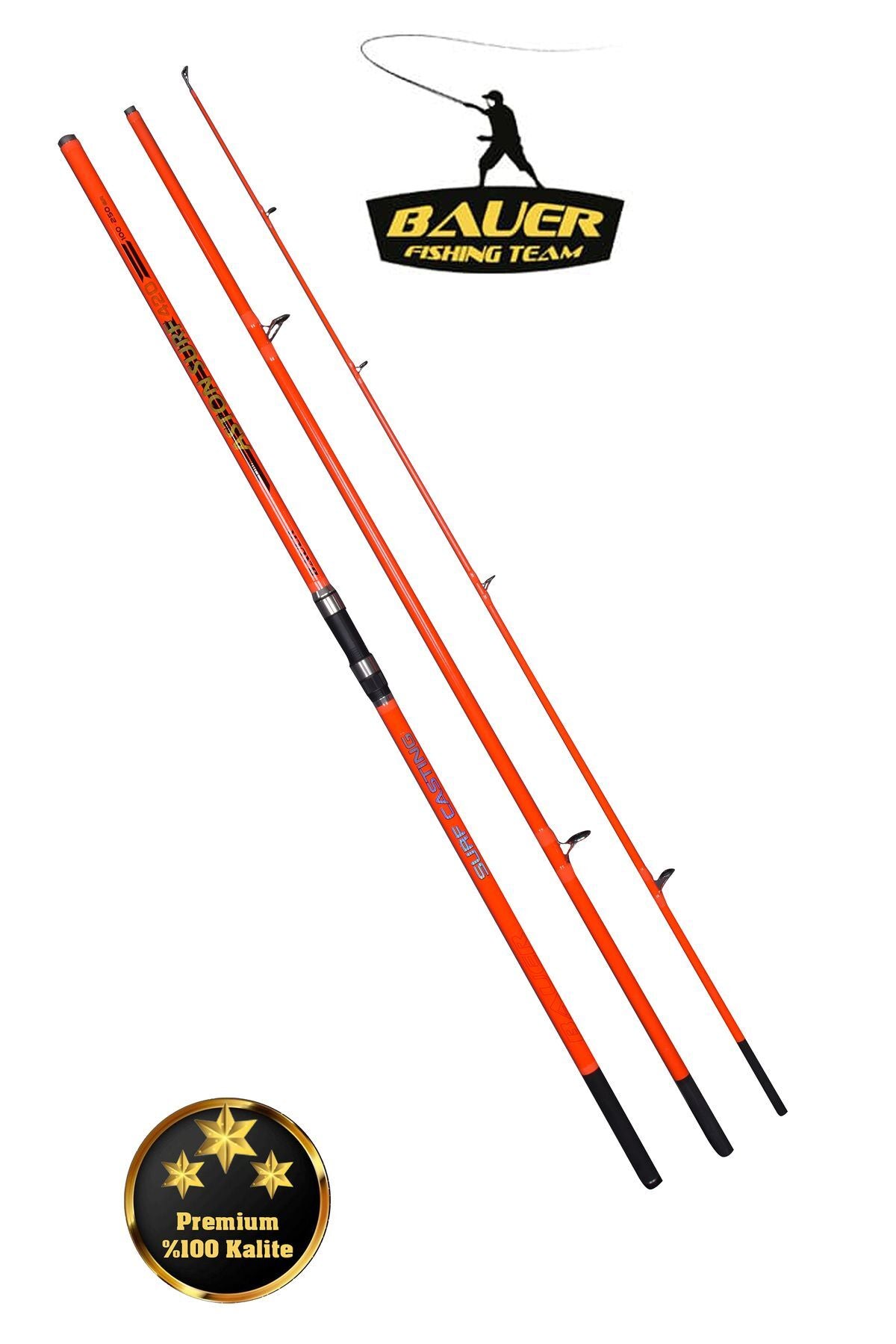 Bauer Aston 420 Cm 100-250 gr Surf Olta Kamışı 2