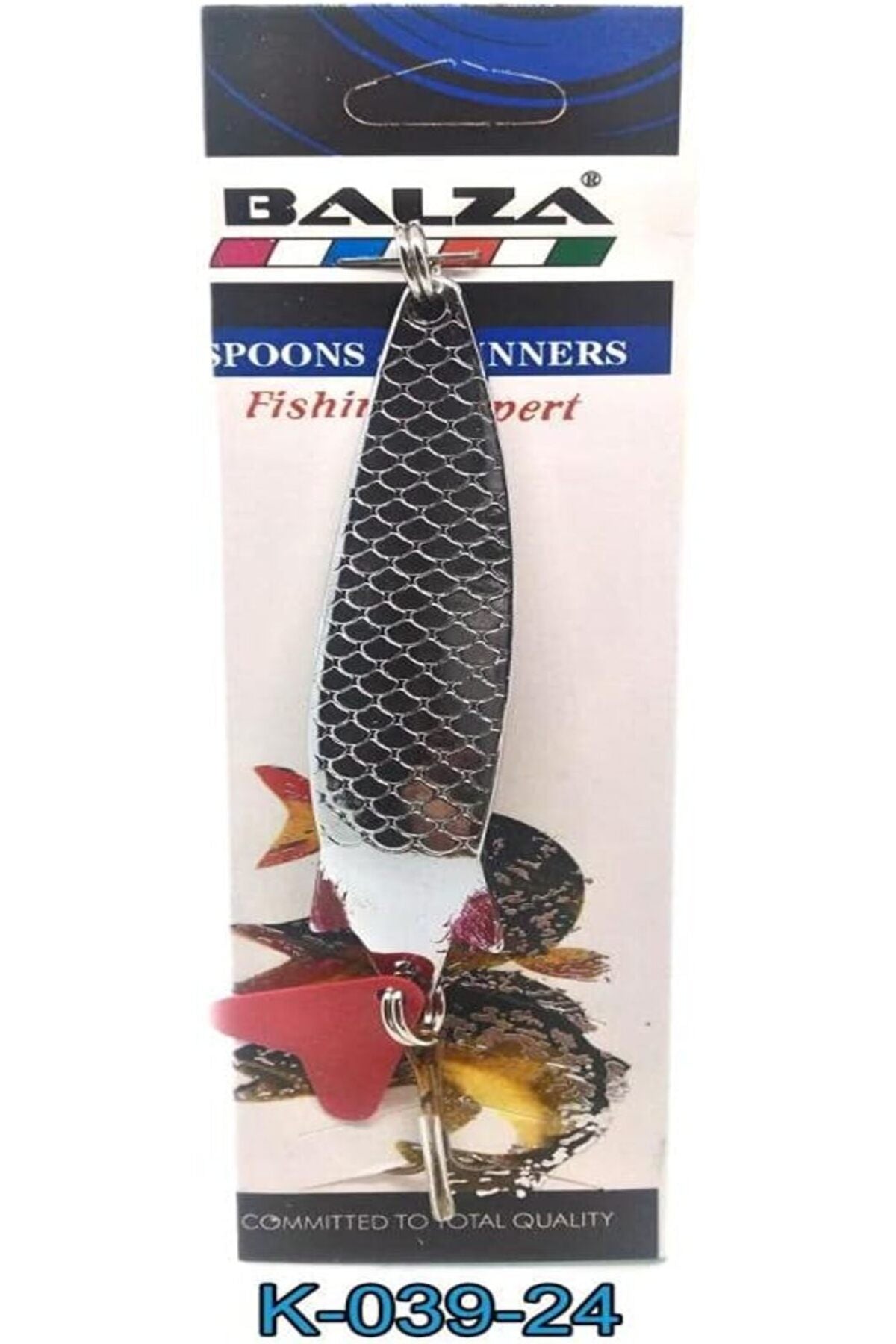 Balza Nmnh İğneli Metal Kaşık K-039-24G 1