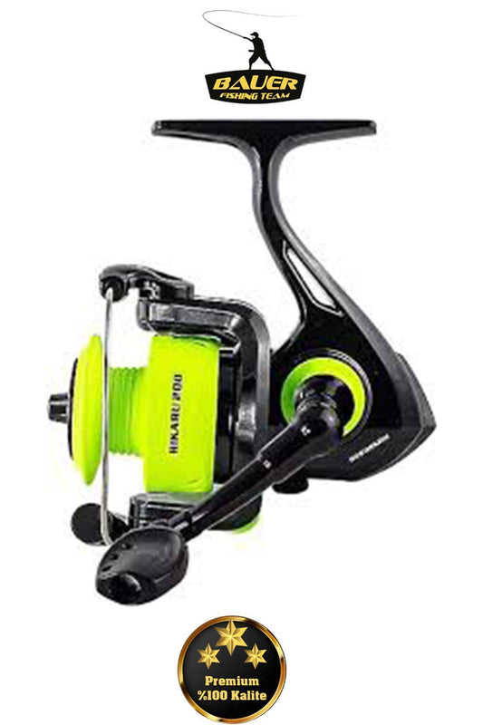 BAUER Hıkaru 200 Lrf & Spin Olta Makinesi 5 Bilye 2