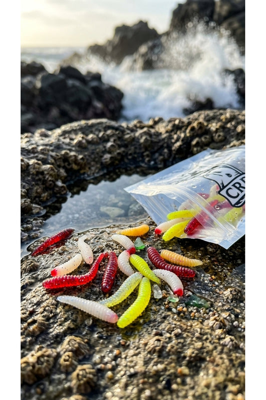 Çok Renkli Mikro Silikon Kurtçuk ve Larva LRF Suni Yem Seti 1