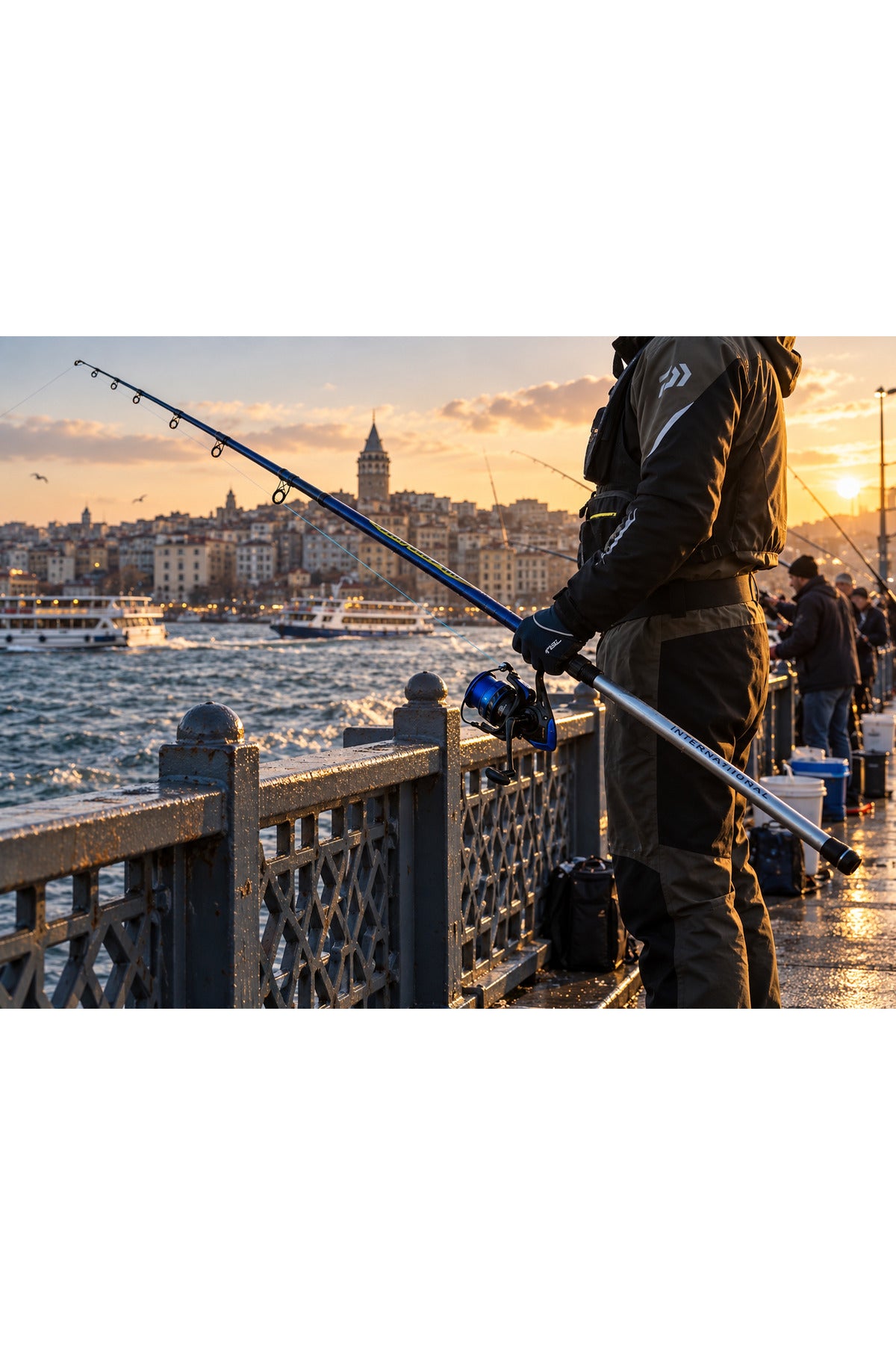 GALATA SERİSİ 10.000 lik Makine (12-16 kg Drag)-Ares 390 cm 100-250 Gr Teleskopik Surf Olta Kamışı - Uzak Atış Ustası-HIZLI SARIM 10 ADET ÇARARİ HEDİYE 1