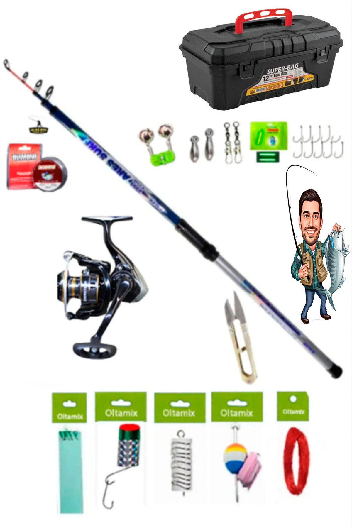 Profosyonel Surf Takımı Tam Takım Ares 420 Energy 5000 1