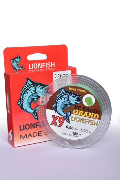 Lıonfısh X9 Braıd Grand 150 Mt Örgü Ip Yeşil  Süper Kalite 2