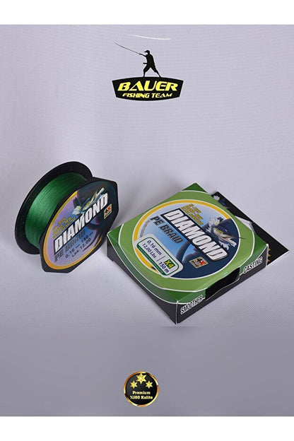 BAUER DIAMOND Pe Braid 4x 150 Metre Ip Misina Süper Kaliteli