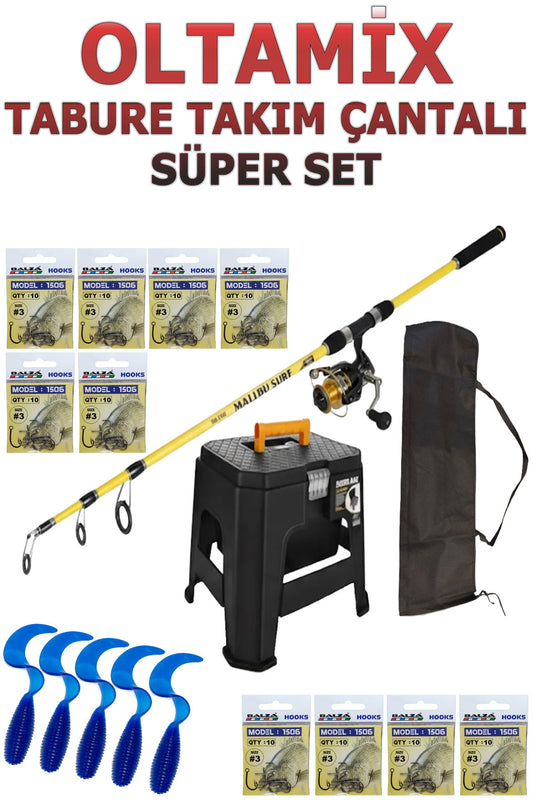 Tabureli Takım Çantalı Süper Set 1
