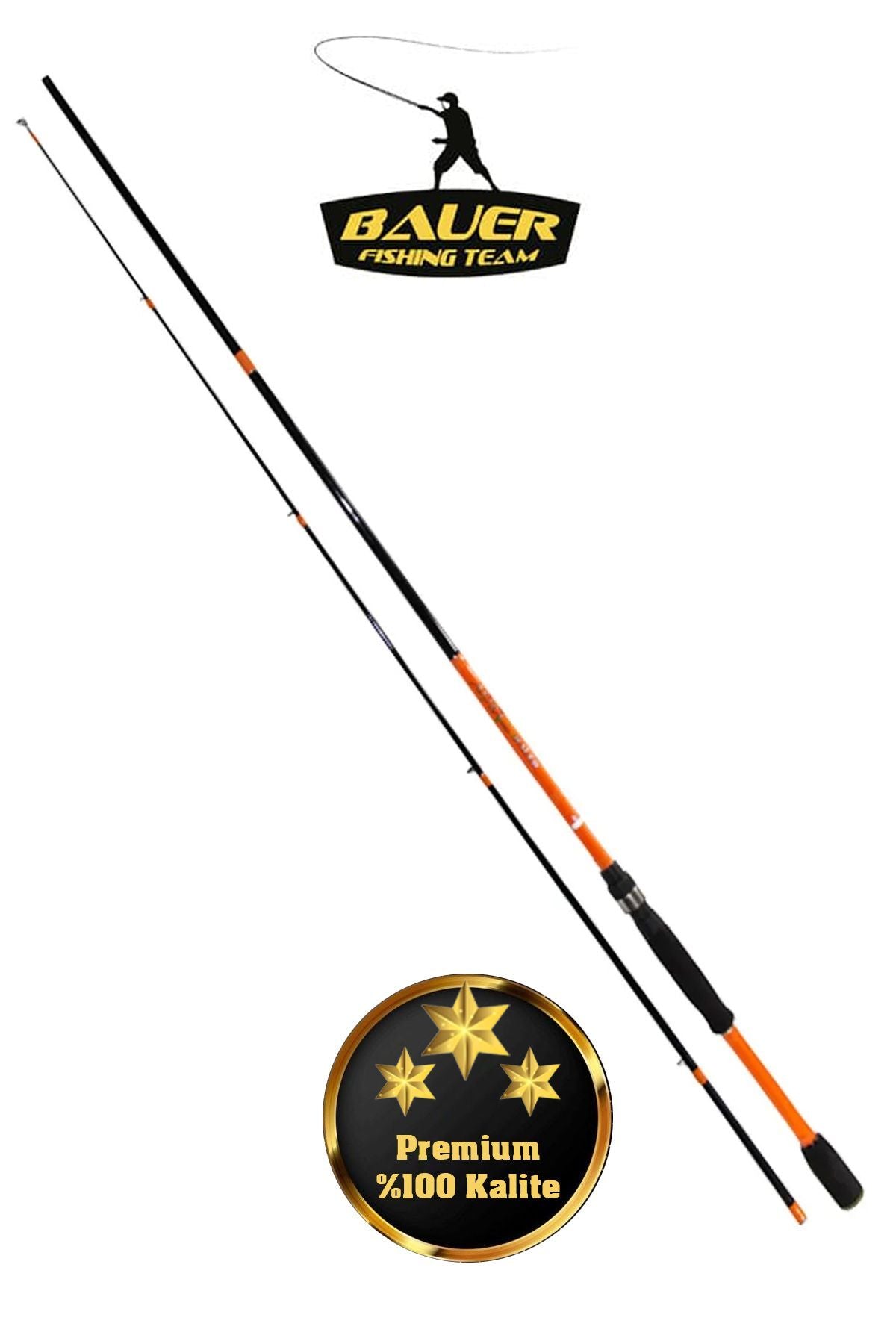 Bauer Akira 210 Cm 2-8 Gr Lrf-Spin Kamışı İki Parça 1