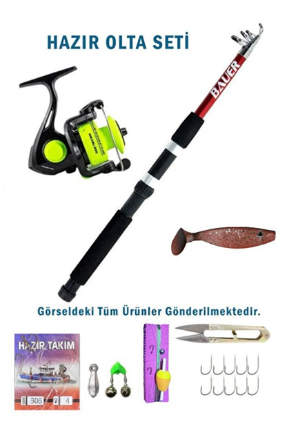 180 Cm Kamış Makina Set