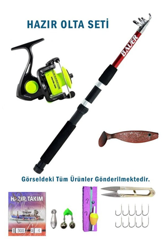 180 Cm Kamış Makina Set