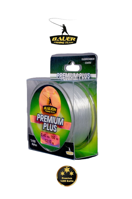 BAUER Premium Plus 150mt Olta Misinası Kaliteli fluorocarbon 150 METRE 1