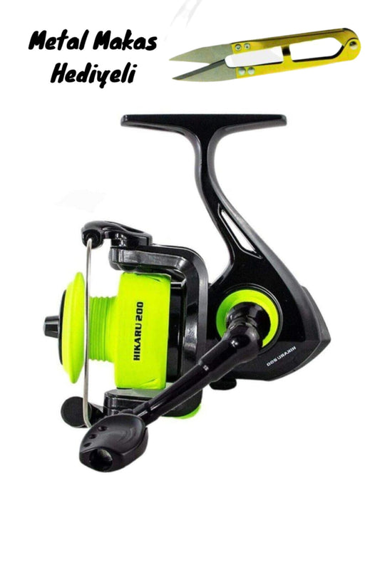 Hikaru 2000 Lrf Spin Oltası (metal Balıkçı Makası Hediyeli) 2